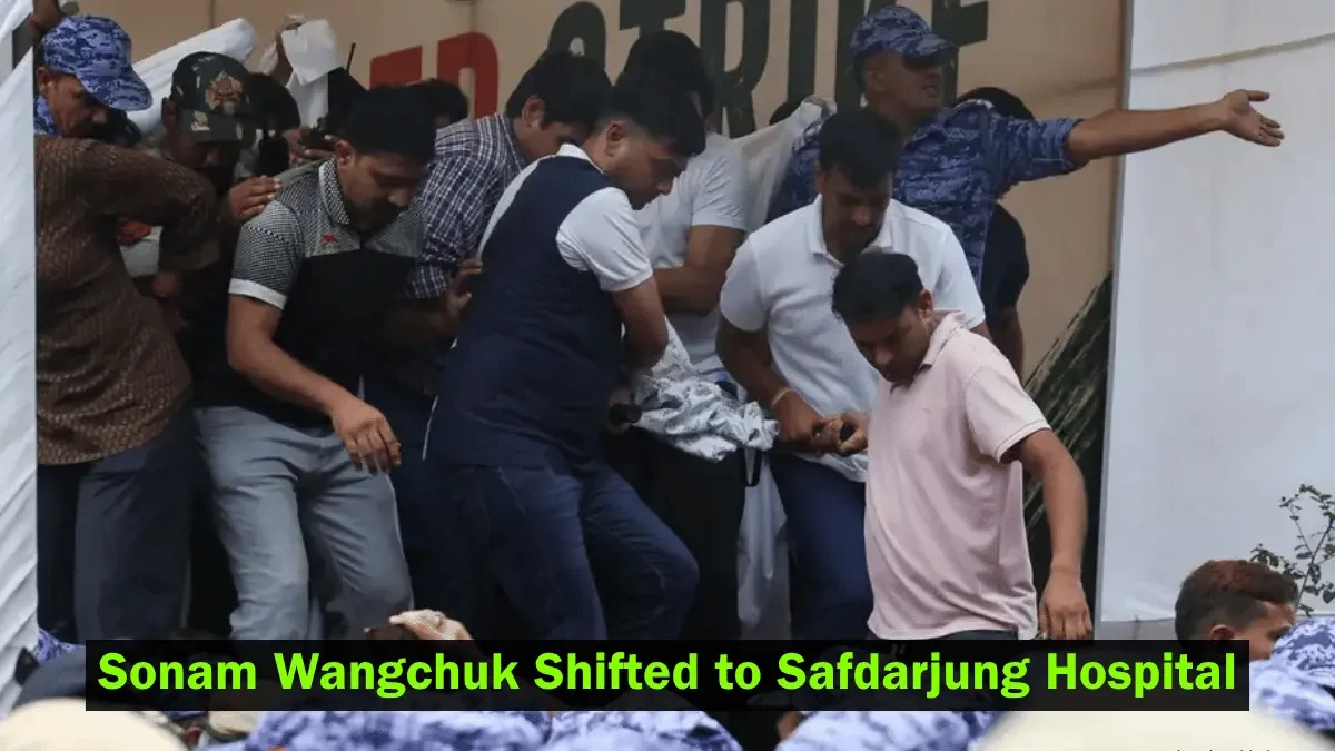 Sonam Wangchuk Shifted to Safdarjung Hospital: CJP Reacts